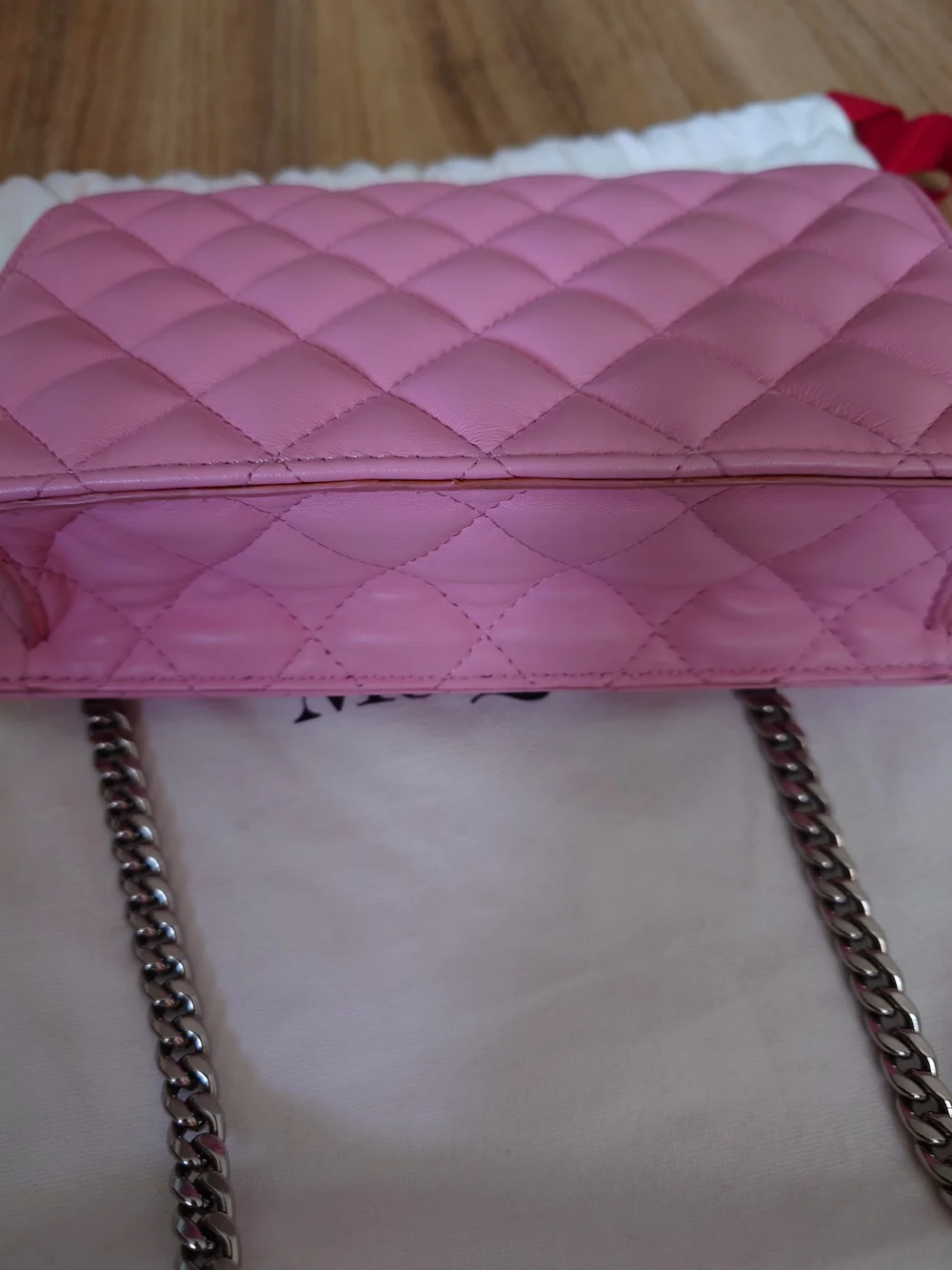 Alexander McQueen Pink Quilted Shoulder Bag